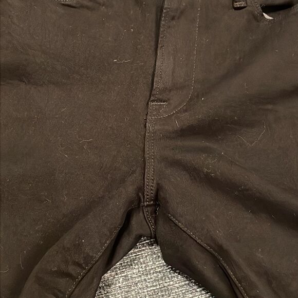 Black FRAME Le High Skinny Raw Stragger Jeans - Picture 10 of 13